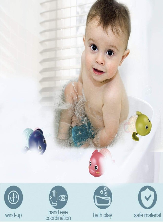 Chavda Bath Toys for 1-5 Year Old Boy Girls Gifts Swim Pool Bath Toys for Toddler 1-3 Bathtub Toys for Baby Boy Birthday Gifts for 1-4 Year Old Boys Girls (Multi Colours) (Pack of 10) - Image 5